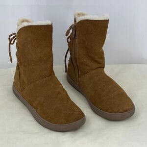 KOOLABURRA BY UGG Tan Suede Winter Boots WOMENS SIZE 7